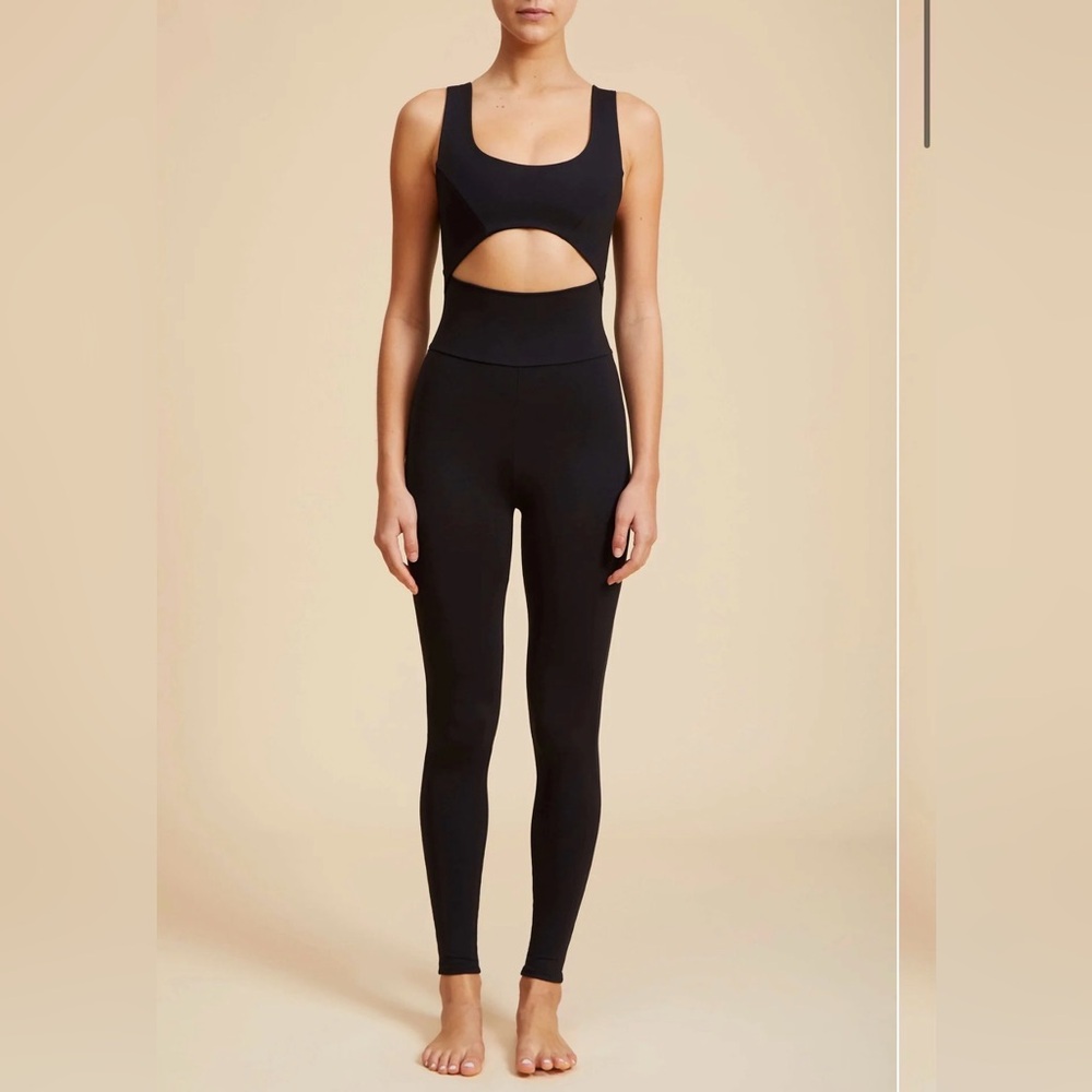 Live The Process Elegant Black Cutout Jumpsuit